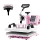 Heat Press Machine 12x10 i 2 ud af 1 med hatpress til t-shirts