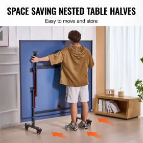 Utility Service Cart, 2 hylde 550 kg kraftig plastik rullende værktøjskurv med 360 ° drejelige hjul (2 med bremser), store