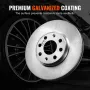 Front Ceramic Brake Rotor Pad Kit til Vauxhall Adam Corsa D Box