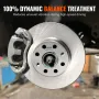 Front Ceramic Brake Rotor Pad Kit til Vauxhall Adam Corsa D Box