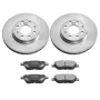 Front Ceramic Brake Rotor Pad Kit til Vauxhall Adam Corsa D Box