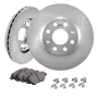 Front Ceramic Brake Rotor Pad Kit til Vauxhall Adam Corsa D Box