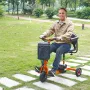 Foldable 3 Wheel Mobility Scooter for Seniors, Portable Electric Powered Mobility Scooter with 12 Mile Long Range, All Terrain T