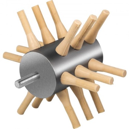 Kylling plucker bore tilknytning fjerkræ plucker 18 finger rustfrit stål