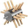 Chicken Plucker Drill Attachment Poultry Plucker 18 Finger Stainless Steel