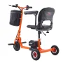 Foldable 3 Wheel Mobility Scooter for Seniors, Portable Electric Powered Mobility Scooter with 12 Mile Long Range, All Terrain T