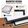 LED Poster Frame in Black, 27" x 40" Picture Frame, Sidewalk Sign for Advertising Displays, Aluminum Picture Frame with LED Back