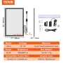 Billederramme Poster Frame LED LYS BOX 962X632 mm filmplakater
