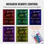 LED Message Writing Board 32 "x24" oplyst sletningsbelyset tavle