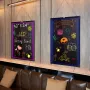 LED Message Writing Board 81.3x61 cm Illuminated Erasable Lighted Chalkboard