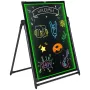 LED Message Writing Board 32 "x24" oplyst sletningsbelyset tavle