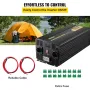 Power Inverter Modified Sine Wave Inverter 6000W DC 12V til AC