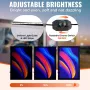 LED Poster Frame in Black, 16 x 24 Inch Picture Frame, Sidewalk Sign for Advertising Displays, Aluminum Picture Frame with LED B