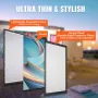 Billedramme Poster Frame LED LYS BOX 556X352MM Filmplakater Sort