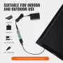LED Message Writing Board 40.6x30.5 cm Illuminated Erasable Lighted Chalkboard