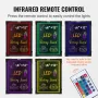 LED Message Writing Board 40.6x30.5 cm Illuminated Erasable Lighted Chalkboard