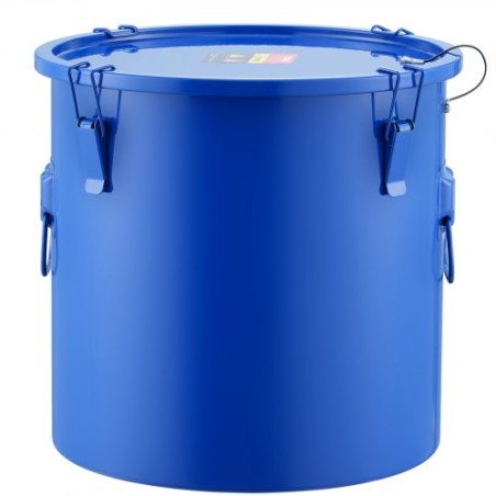 Fryer Grease Bucket, 8 Gal Oil Disposal Caddy Carbon Steel Fryer Oil Bucket With Rust-Proof Coating, Oil Transport Container