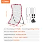 Baseball og softball rebounder net 4x5,5 ft pitchback All Angle