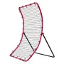 Baseball And Softball Rebounder Net, 4 x 5.5 ft PitchBack Baseball Pitching Nest, Pitch Return Trainer Rebound Net with Pitching