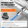 Pneumatic Strapping Tool, for 1/2"-3/4" PP & PET Plastic Belt, Packaging Strapping Machine, Handheld Baler Automatic Packaging M