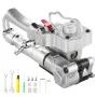 Pneumatic Strapping Tool, for 1/2"-3/4" PP & PET Plastic Belt, Packaging Strapping Machine, Handheld Baler Automatic Packaging M