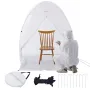 Spray Paint Shelter Portable Spray Paint Tent Booth 152.4x152.4x177.8 cm Pop Up