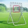 Baseball og softball rebounder net 3,5 x 6 ft 5 justerbare