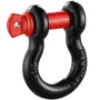 4 Pack 15.9 mm D Ring Shackle with 19 mm Screw Pin 13 Ton Break Strength