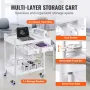 2 lag laboratorievogne mobil medicinsk vogn 2 bakker 2 skuffer