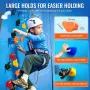 25 Rock Climbing Holds, Multi-Size and Colored Climbing Rocks for Kids and Adults, Rock Wall Holds with Knotted Rope, Handles an
