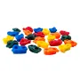 25 Rock Climbing Holds, Multi-Size and Colored Climbing Rocks for Kids and Adults, Rock Wall Holds with Knotted Rope, Handles an