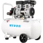 Air Compressor 41.6 L, Ultra Quiet Air Compressor 1 HP, Oil-Free Air Compressor Steel Tank 750W, Portable Air Compressor 8 bar, 
