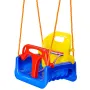 3-in-1 Toddler Swing Seat, 200 lbs Weight Capacity Baby Swing Seat, with Adjustable Ropes and Snap Hooks, Snug & Secure Detachab