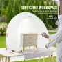 Spray Paint Shelter Portable Spray Paint Tent Booth 101.6x88.9x101.6 cm Pop Up
