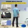 Airless Paint Spray Slose Kit 50ft 1/4in Drejeled