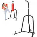 Punching Bag Stand, Steel Heavy Duty Workout Equipment, Boxing Punching Bag Stand, Holds Up to 400 lbs, Freestanding Sandbag