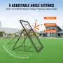 Baseball og softball rebounder net 4x6 ft pitchback justerbare