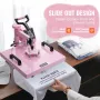 Heat Press Machine 15x15 i 8 i 1 med 30 oz tumbler Press