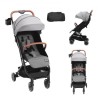 Standard Baby Infant Stroller, Toddler Stroller with 95Â°-175Â° Adjustable Backrest & & 0/90Â°Adjustable Footrest & One-click