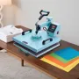 Heat Press Machine 15x15 i 5 i 1 med 30 oz tumbler Press