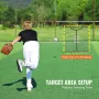 Baseball og softball rebounder net 4x4,5 ft pitchback