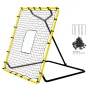 Baseball And Softball Rebounder Net, 4 x 4.5 Feet PitchBack Baseball Nest for Pitching and Fielding Training, Pitch Return Train