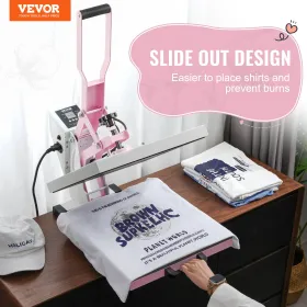 Heat Press Machine 15x15 i Slide Out Heat Transfer Machine