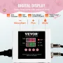 Heat Press Machine 38x38 cm Slide Out Heat Transfer Machine T-Shirts Pink