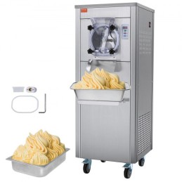 Commercial Hard Serve Ice Cream Machine Maker 18 L/H Yield Single Flavor