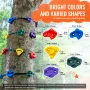 Ninja Tree Climbing Kit, 12 Tree Climbing Holds, 6 Ratchet Straps, and a Climbing Ladder, Climbing Rocks for Kids and Adults Cli