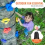 Ninja Tree Climbing Kit, 12 Tree Climbing Holds, 6 Ratchet Straps, and a Climbing Ladder, Climbing Rocks for Kids and Adults Cli