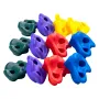 Ninja Tree Climbing Kit, 12 Tree Climbing Holds, 6 Ratchet Straps, and a Climbing Ladder, Climbing Rocks for Kids and Adults Cli