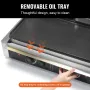 Kommerciel Panini Press Grill Electric Sandwich Maker Plate