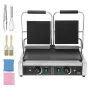 Kommerciel Panini Press Grill Electric Sandwich Maker Plate